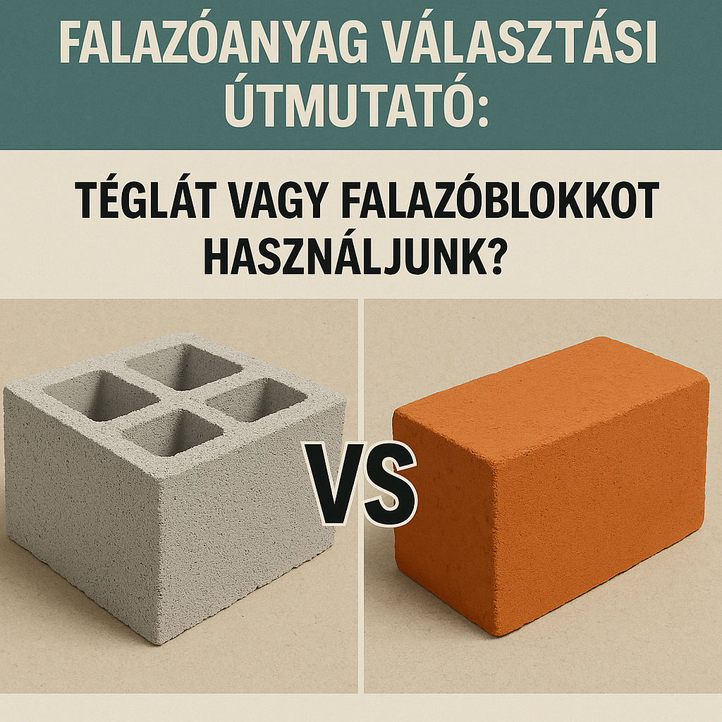 Tégla és falazóblokk összehasonlítása